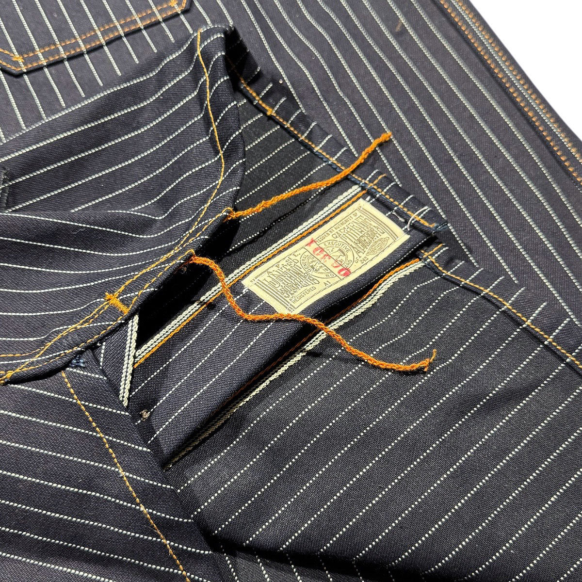 #3192 13.5oz Japanese Indigo/Indigo WABASH White Selvage Work Shirt (OPSTK)