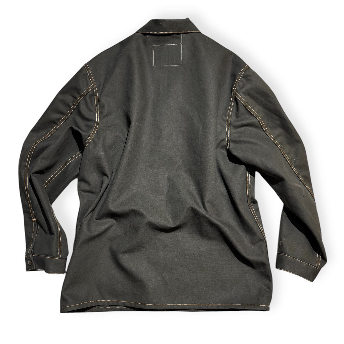 OPSTK #133 12oz Duck Canvas Barbary Core Coat Olive
