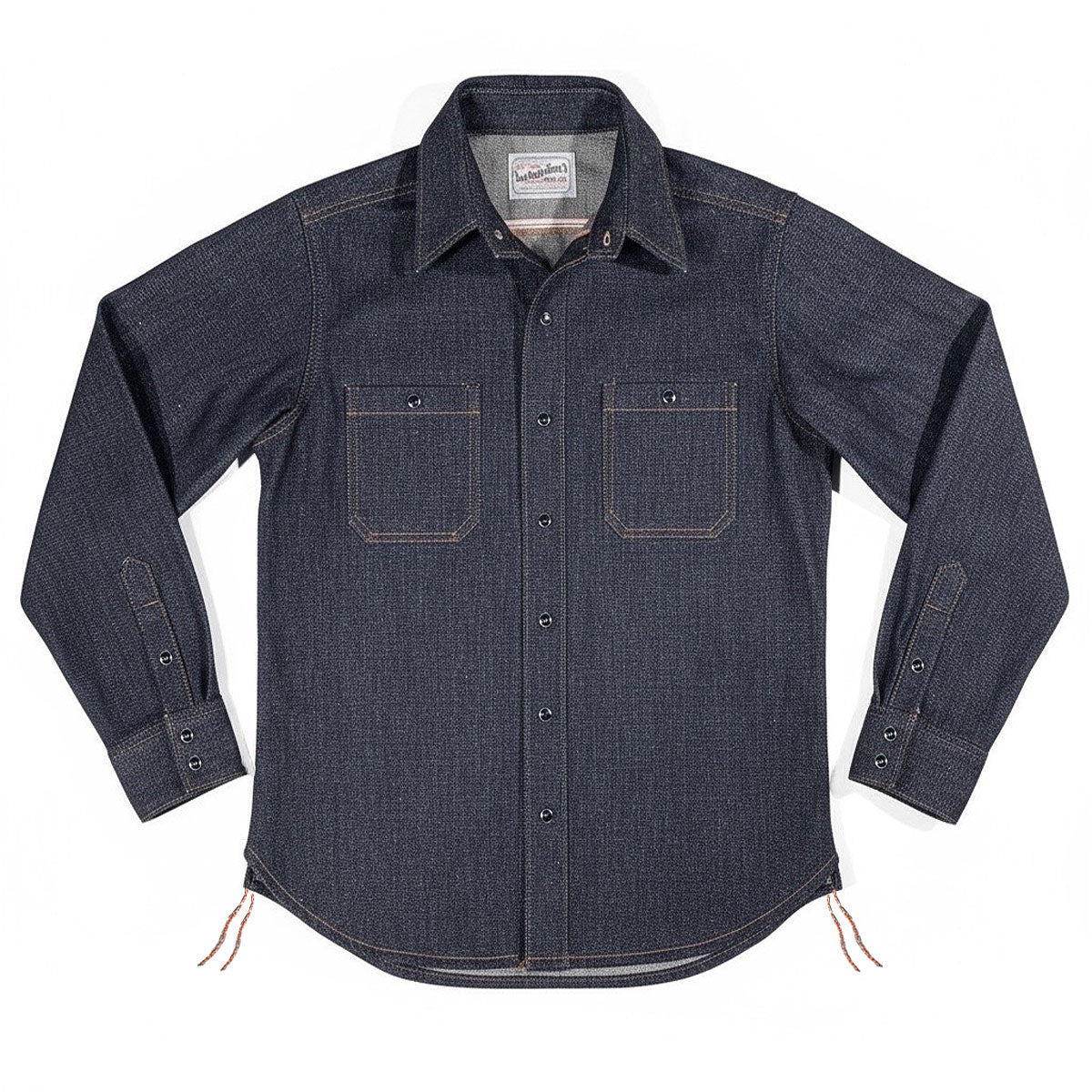 16oz Japanese INDIGO 'Secret Denim 0505" SELVAGE WORKSHIRT