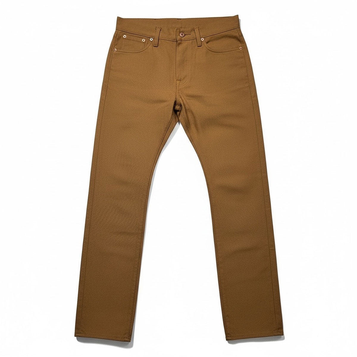 Brown pants on a white background