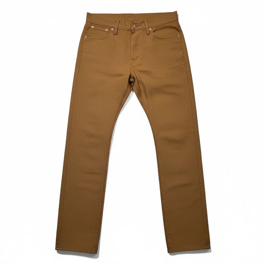 Brown pants on a white background