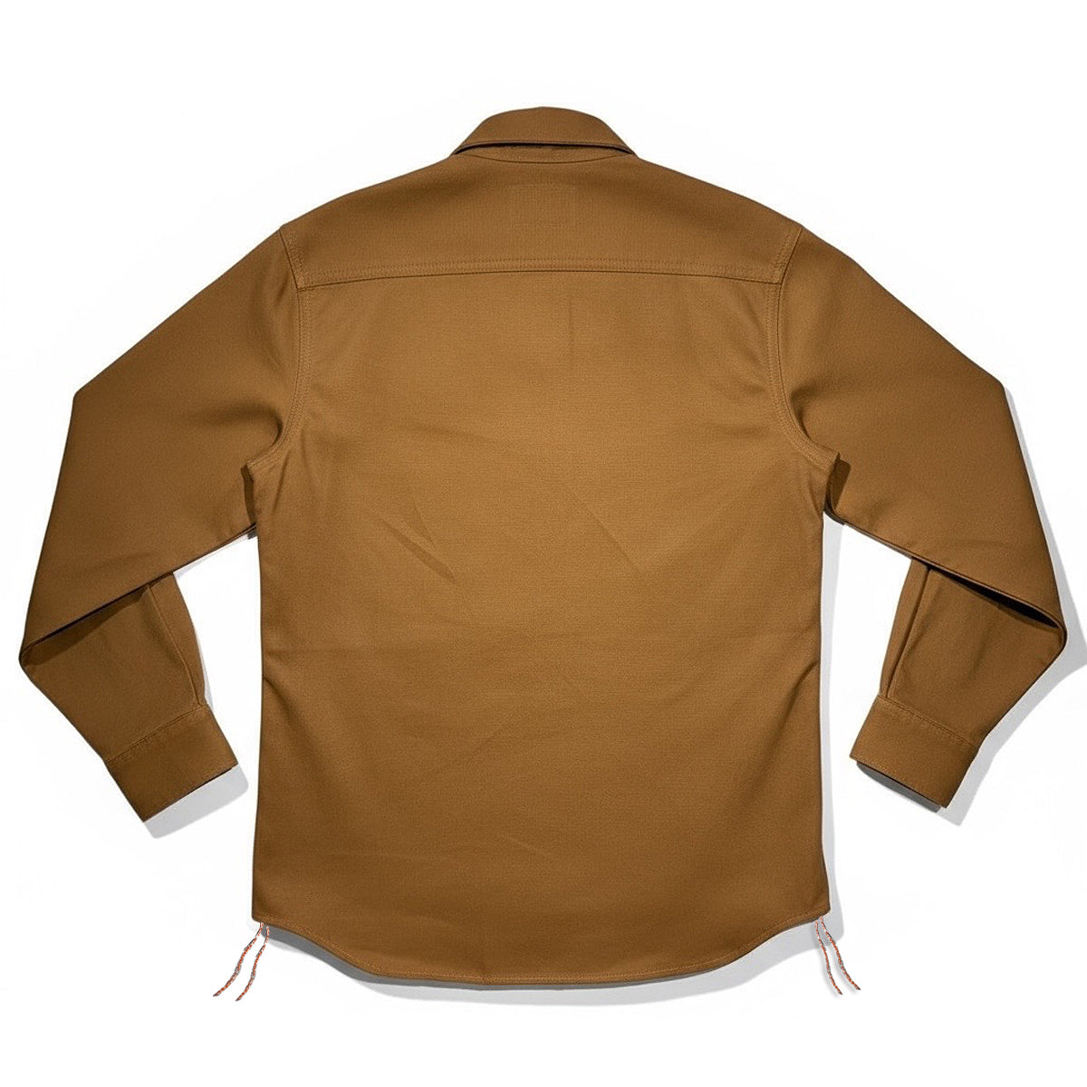 #133 12oz USA Duck Canvas Work Shirt Ochre Brown
