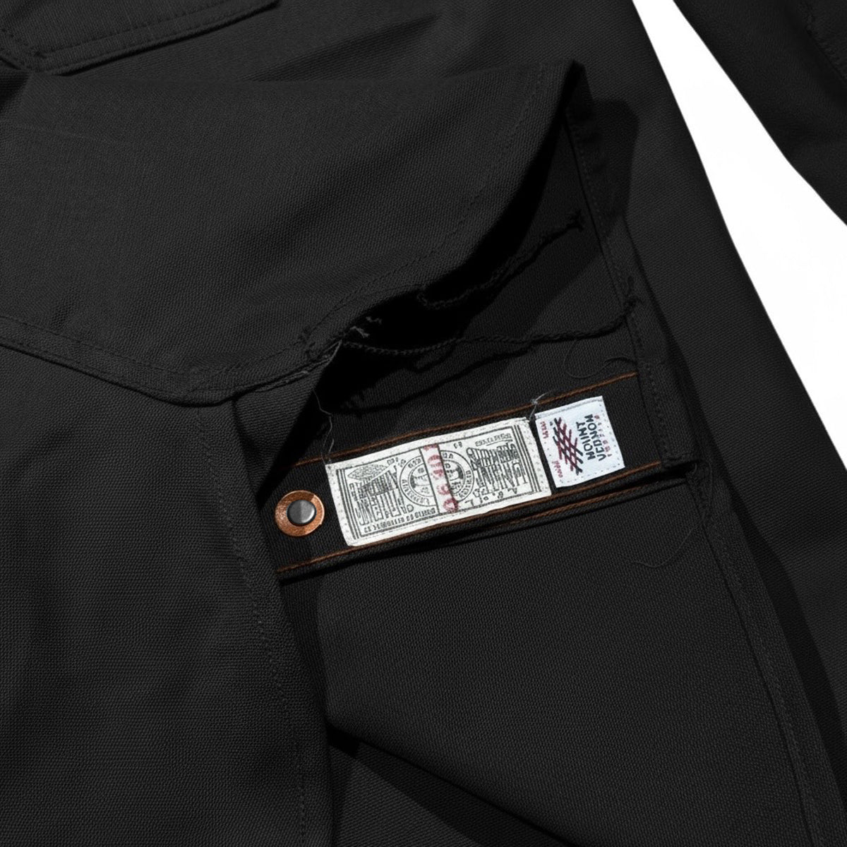#133 12oz USA Duck Canvas Work Shirt Black (OPSTK)