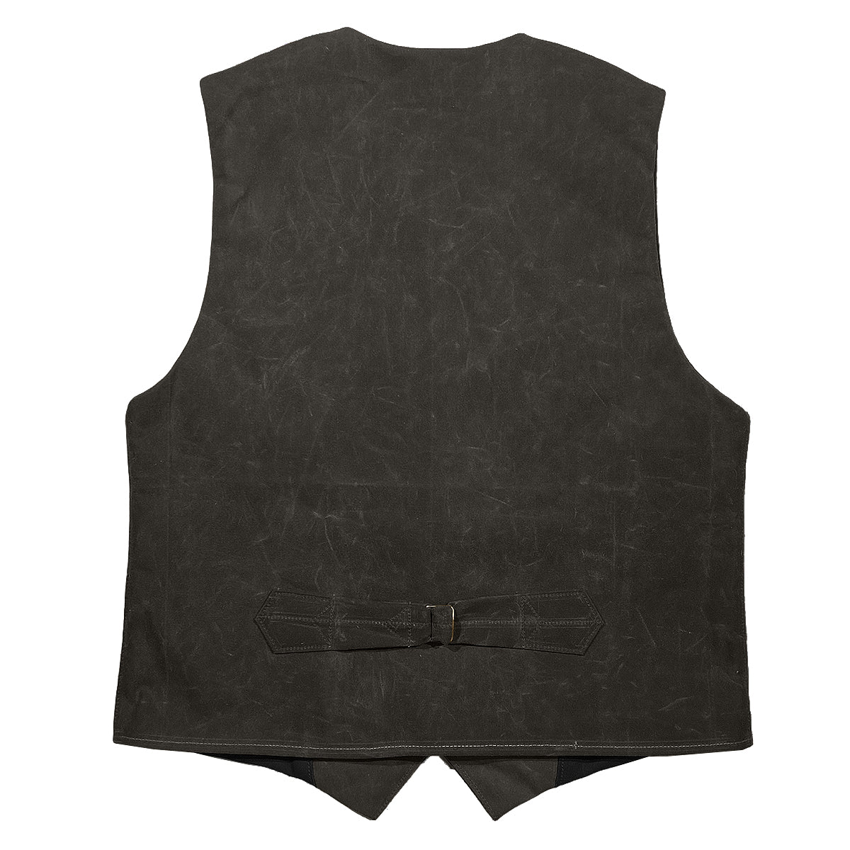 #3002 15oz Wax Duck Canvas Waistcoat Black TYPE IH [ ICHIRO HACHIYA ]