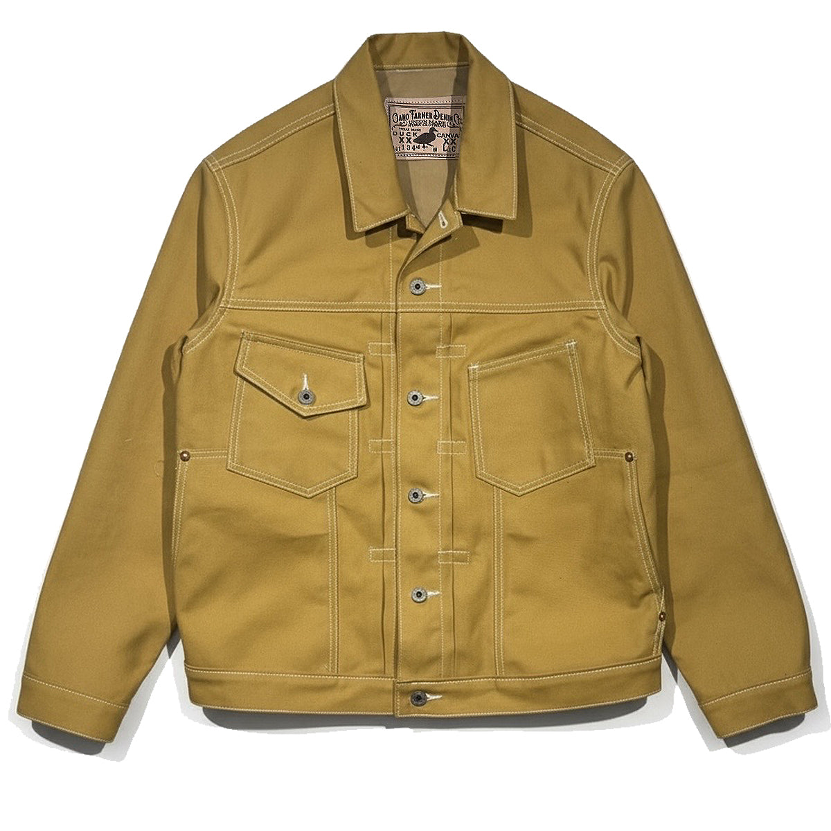 #134 18oz OCHRE Duck Canvas Field Hand Jacket