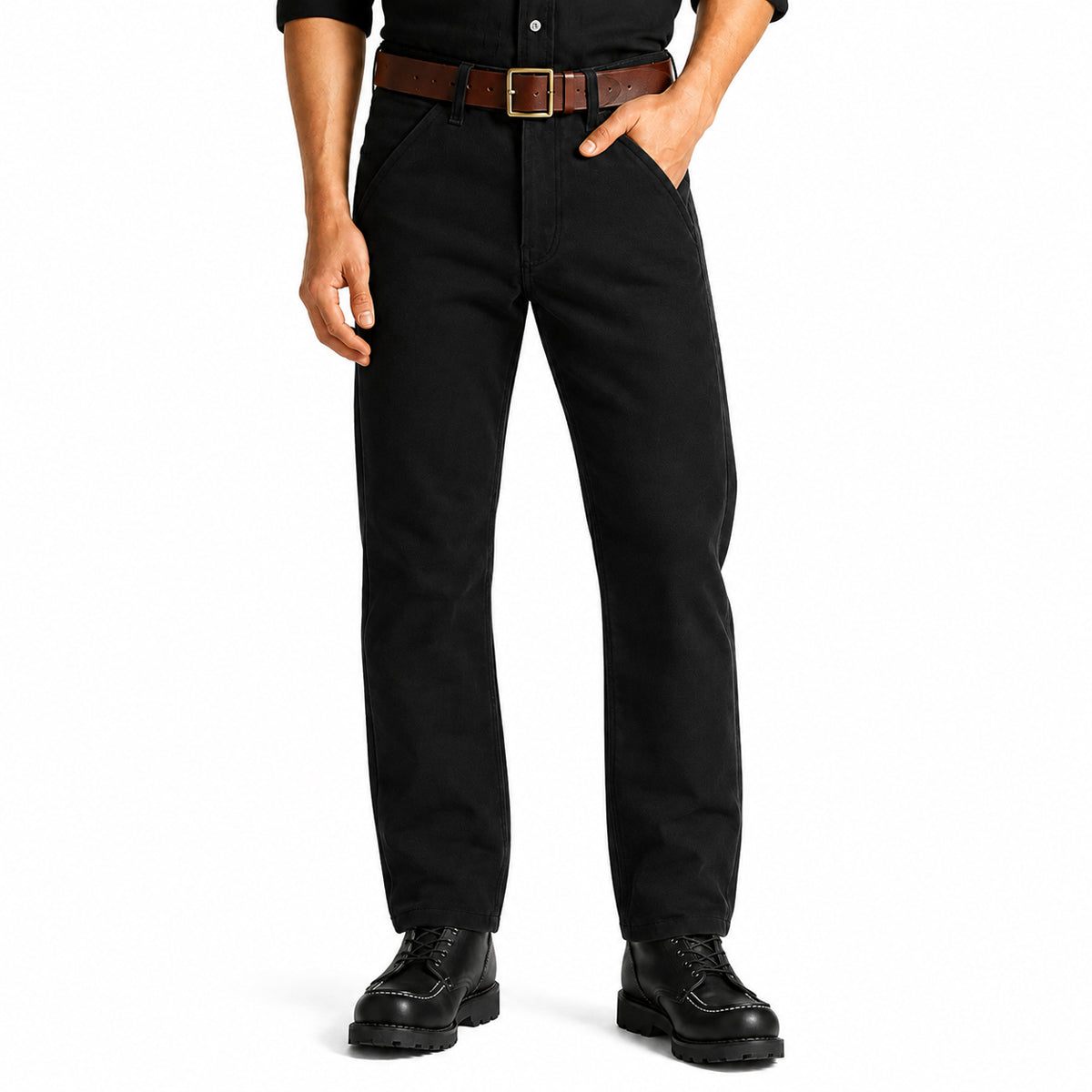#134 18oz Duck Canvas Black CHINO Version