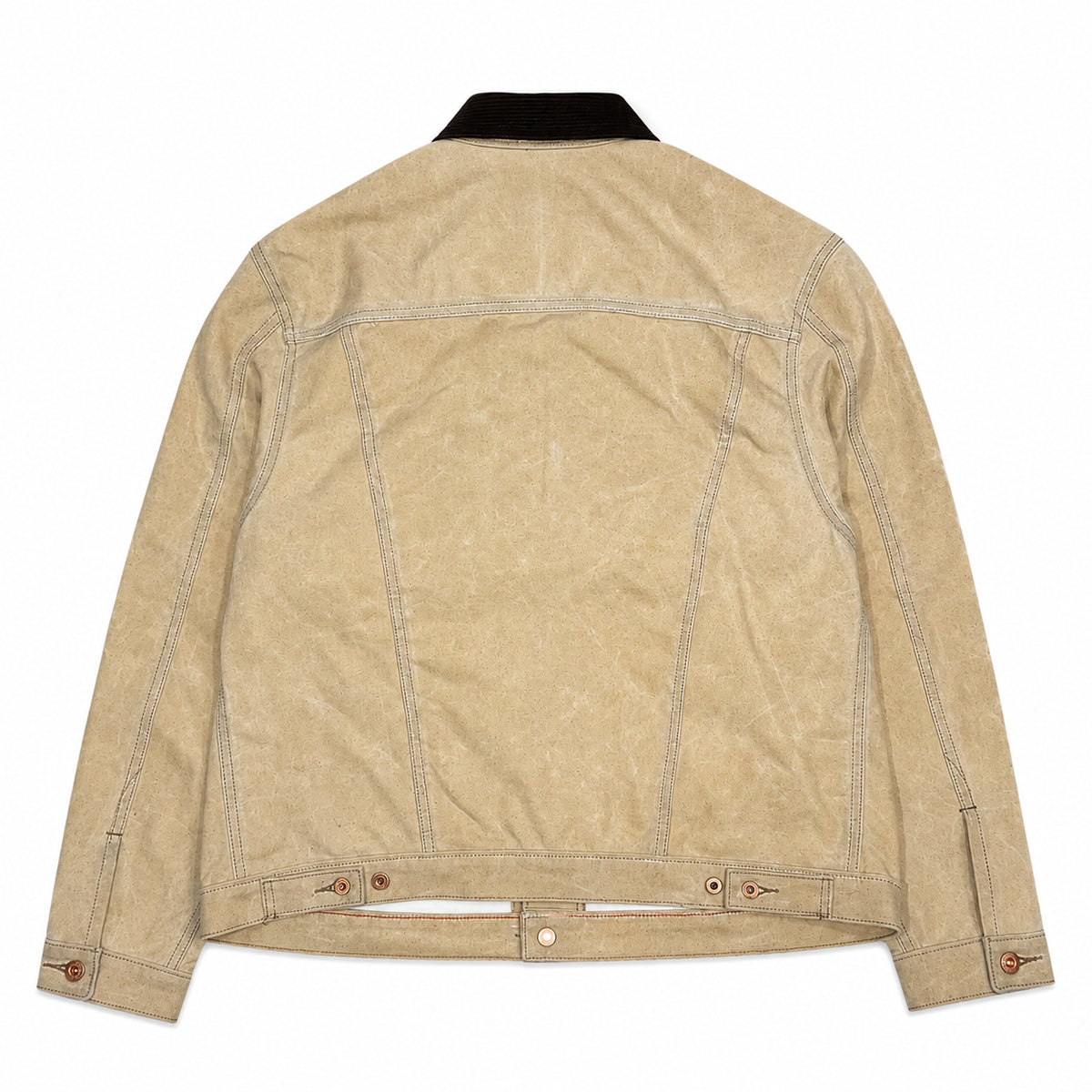 #3006 18oz Wax Duck Canvas Natural "Pinkerton" Fieldhand Jacket
