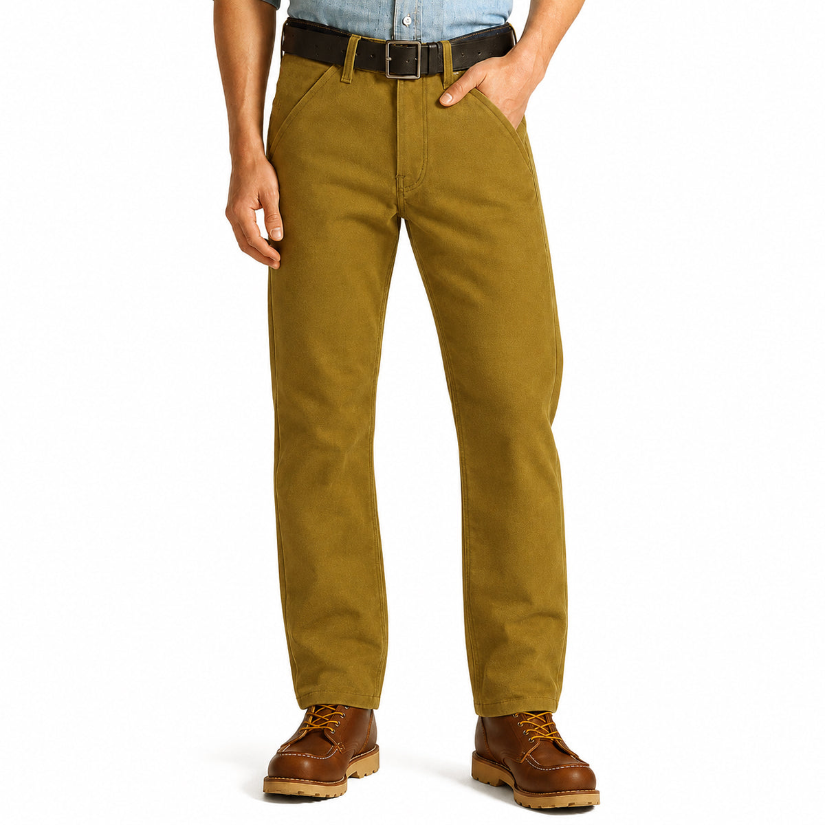 #134 18oz Duck Canvas Lite Ochre CHINO Version