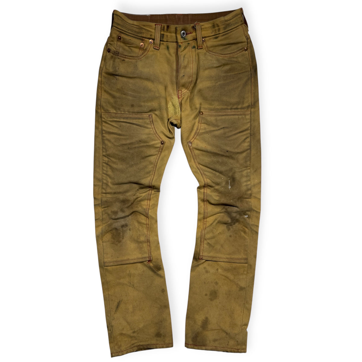 #134 18oz Duck Canvas Lite Ochre CHINO Version