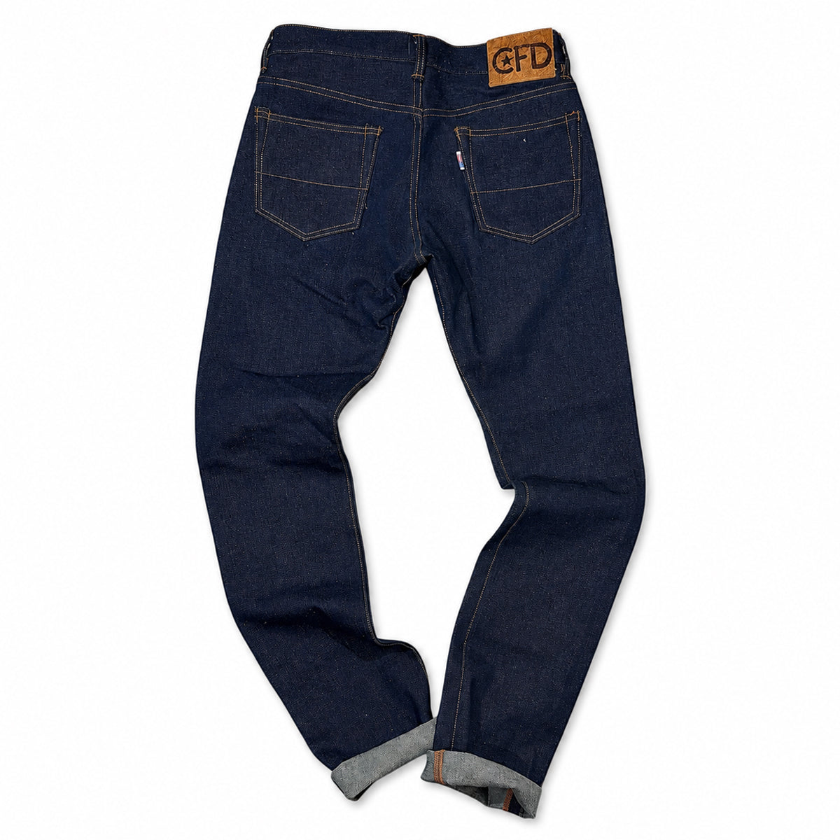 Vintage Dead Stock 1960s USA 15oz Broken Twill Selvage Denim [Slim Fit 901]