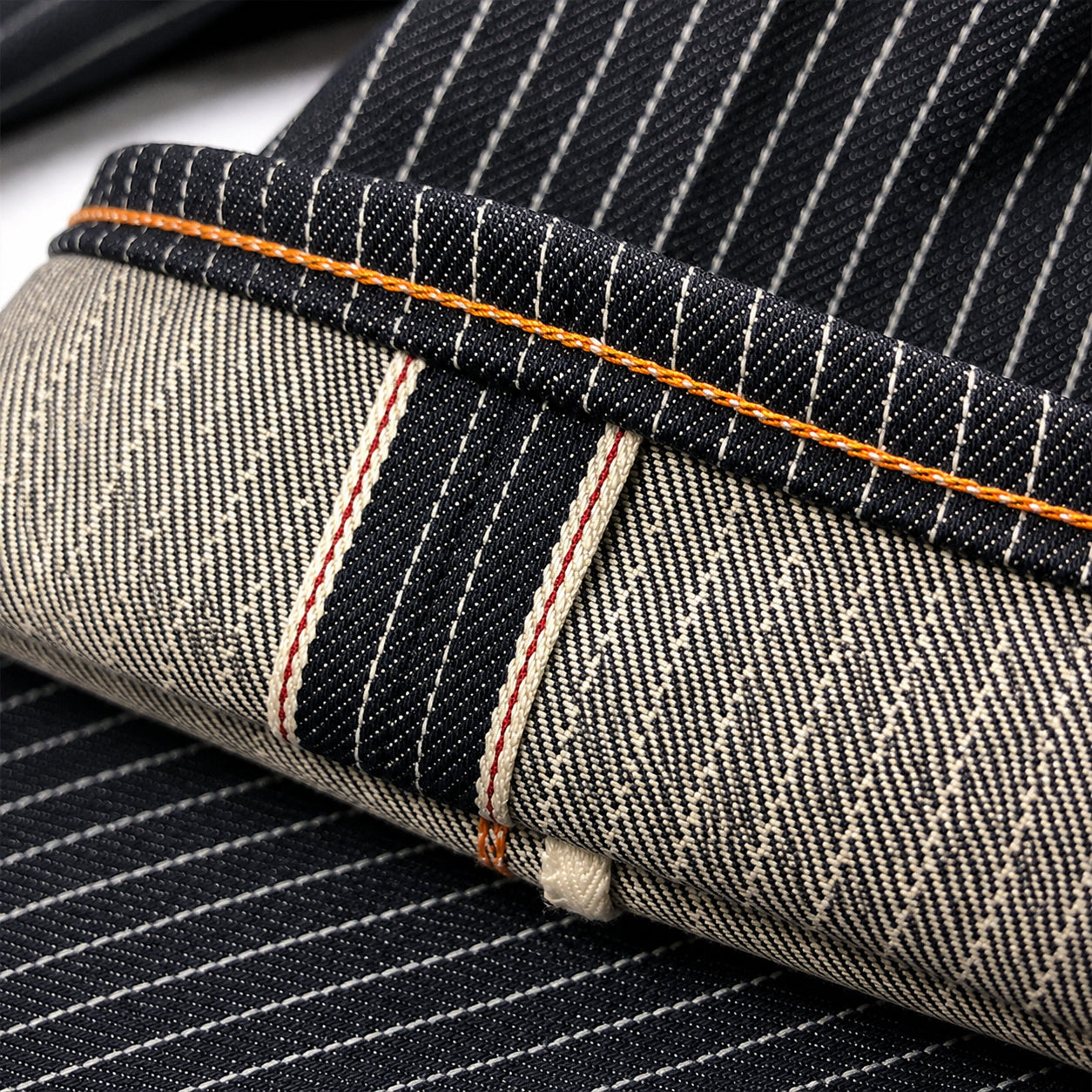 #2006 14oz Japanese Indigo/Indigo Jacquard Mini WABASH Selvedge