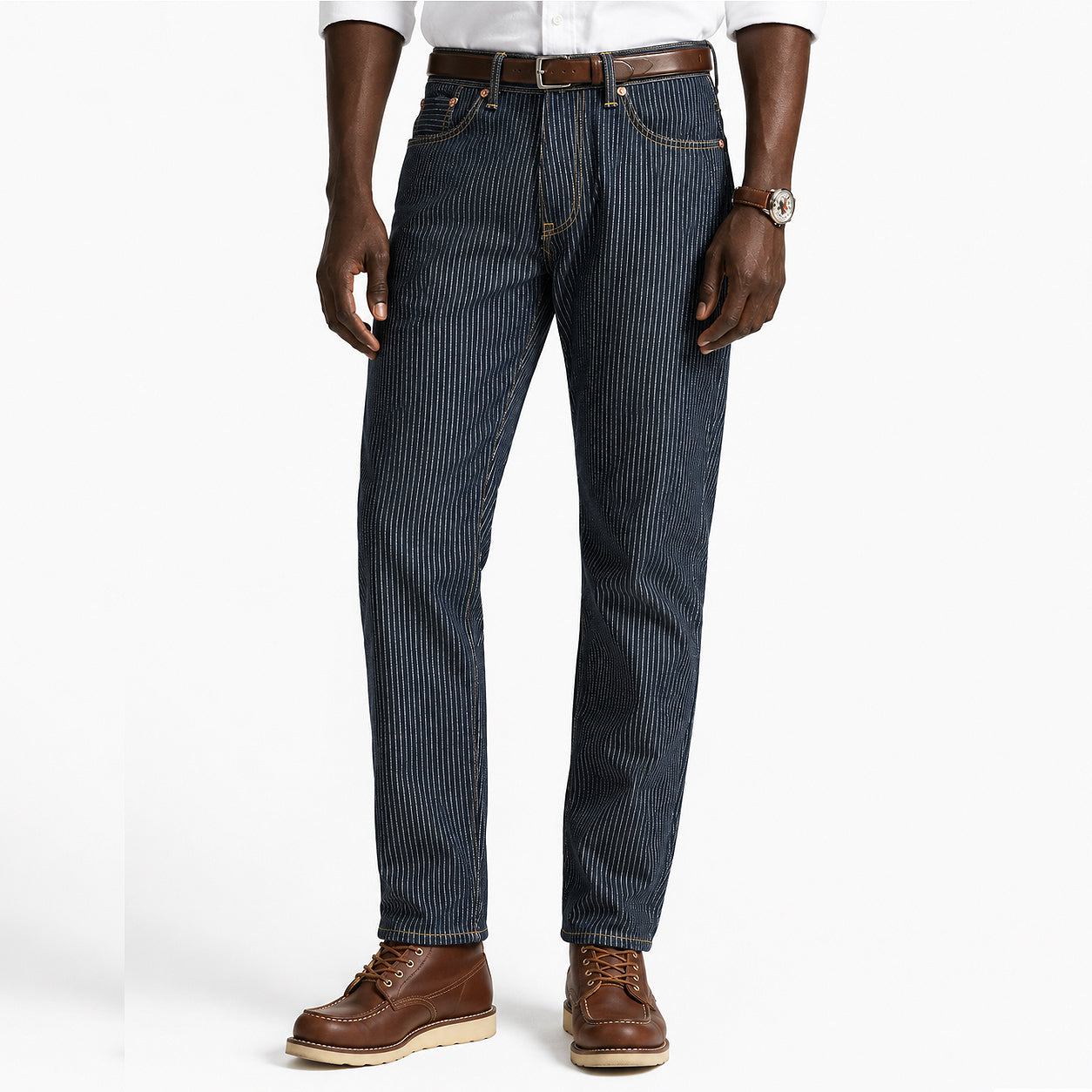 #2006 14oz Japanese Indigo/Indigo Jacquard Mini WABASH Selvedge