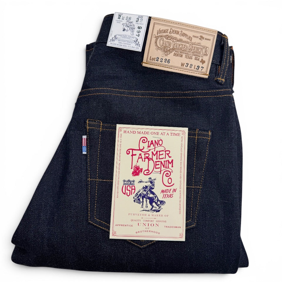 #2226 14.5oz Mount Vernon Indigo Selvedge