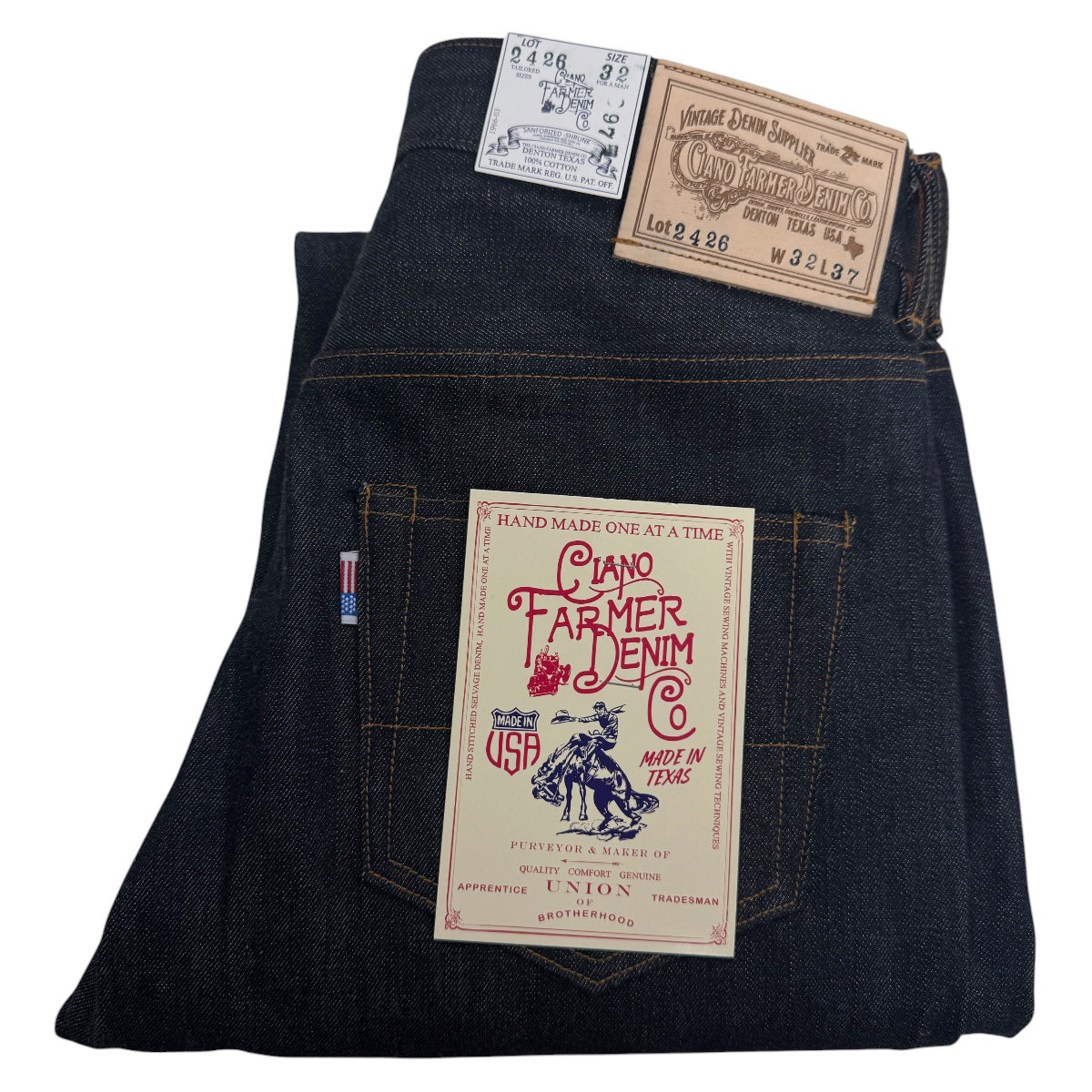 #2426 13.75oz Mount Vernon Indigo Selvedge