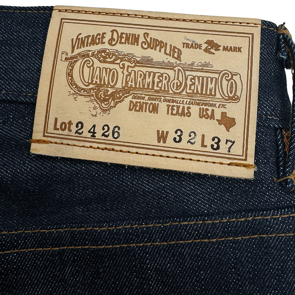 #2426 13.75oz Mount Vernon Indigo Selvedge