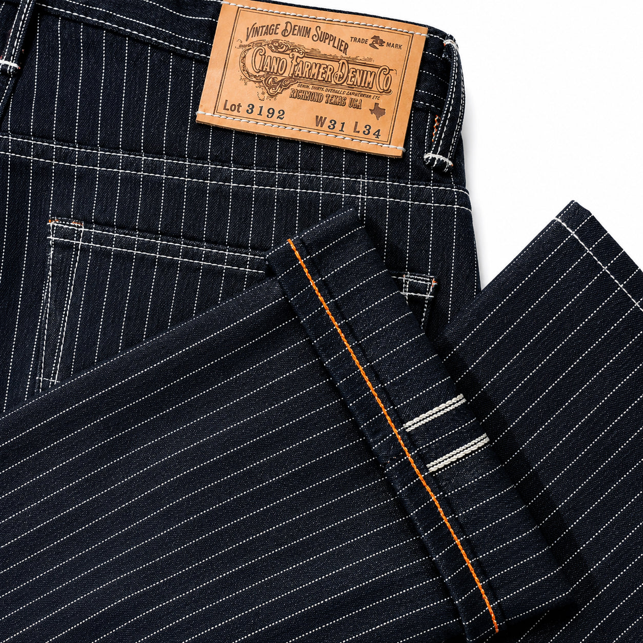 #3192 13.5oz Japanese Indigo/Indigo WABASH White Selvedge