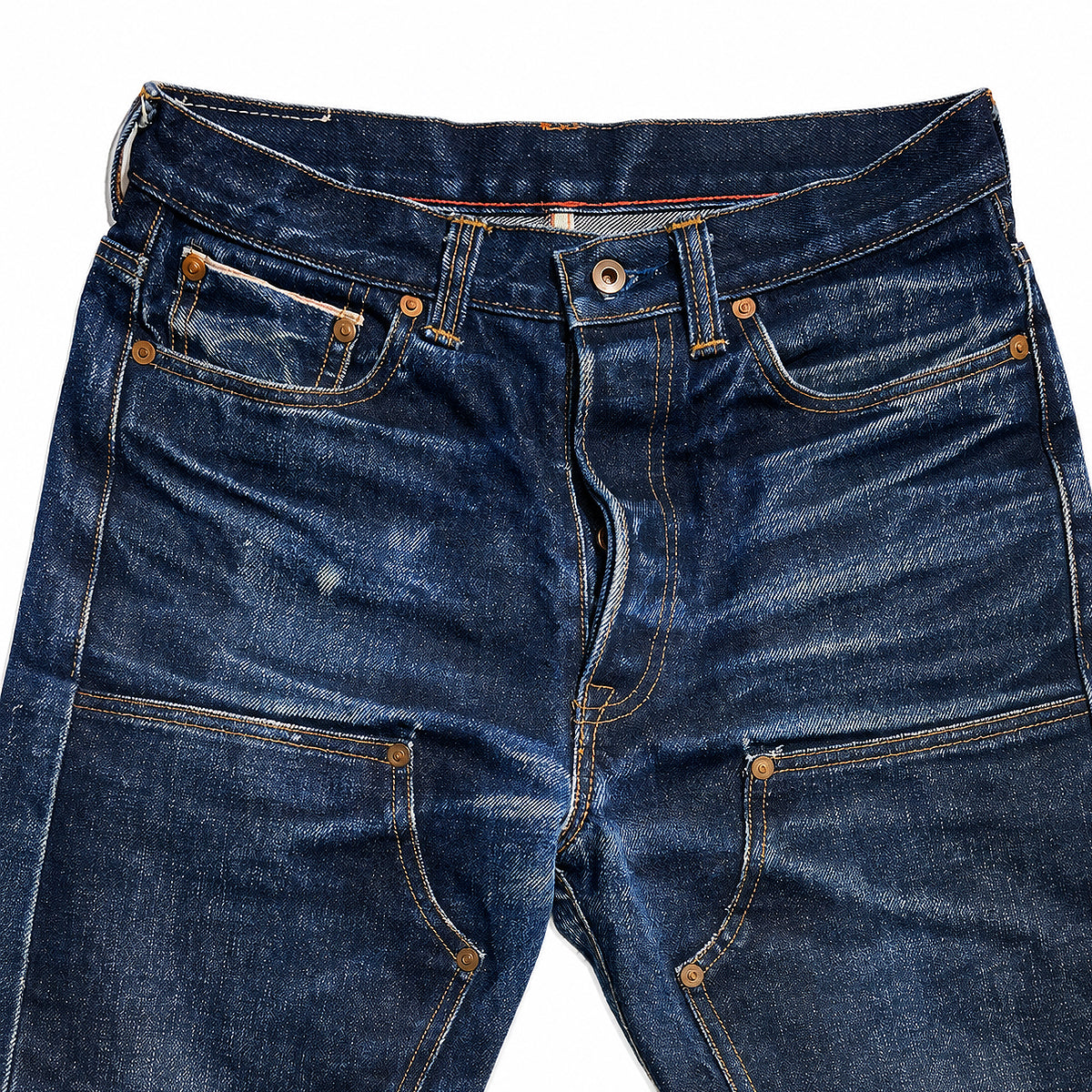 #333 23oz Heavy TYPE IH [ ICHIRO HACHIYA ] Japanese Indigo Red/White Selvage