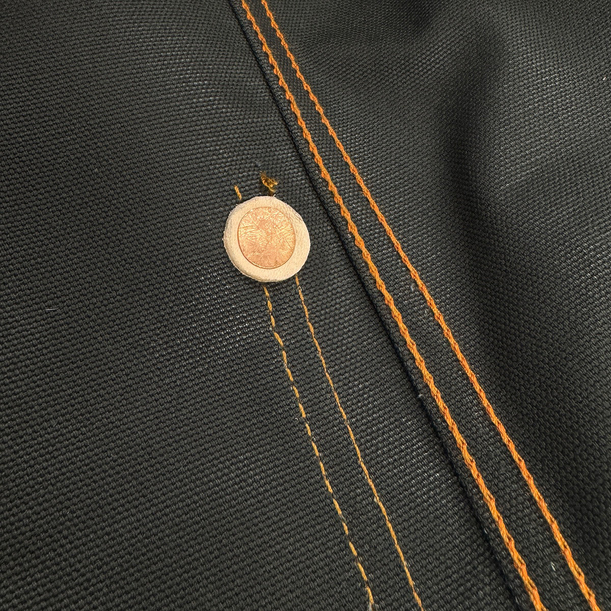 #133 12oz Duck Canvas Barbary Core Coat Olive