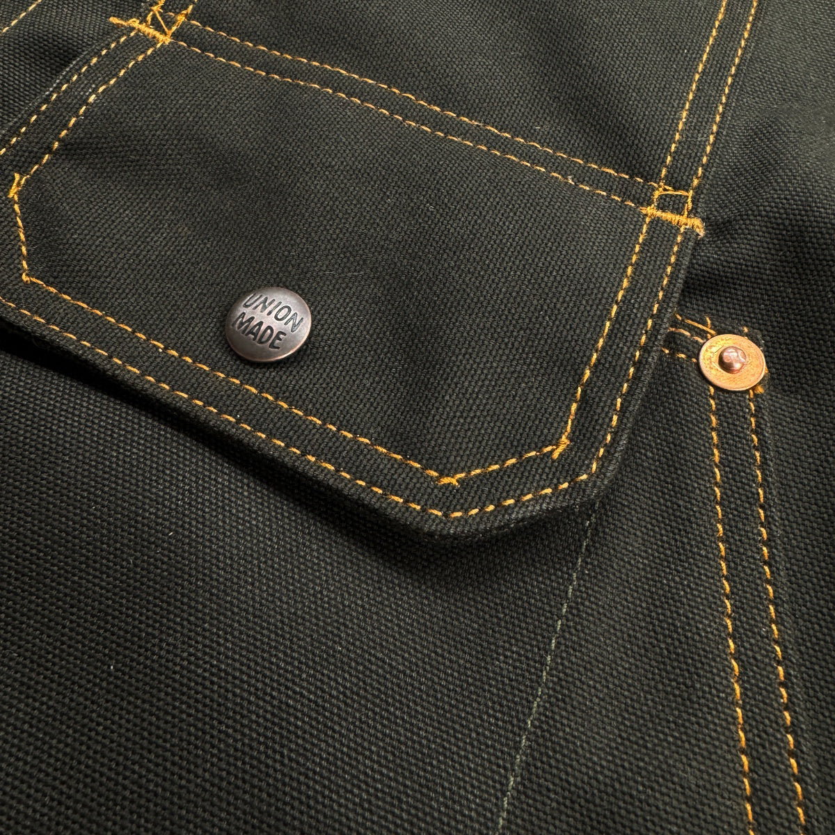 #133 12oz Duck Canvas Barbary Core Coat Olive