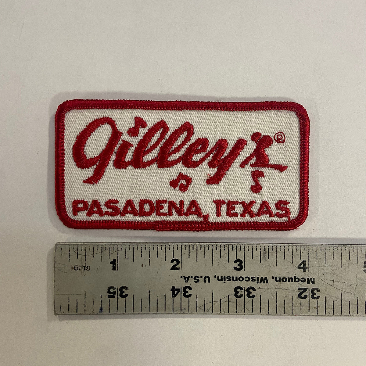 14oz Cone Mills Denim Snapback Trucker - Gilley's Patch 1970s