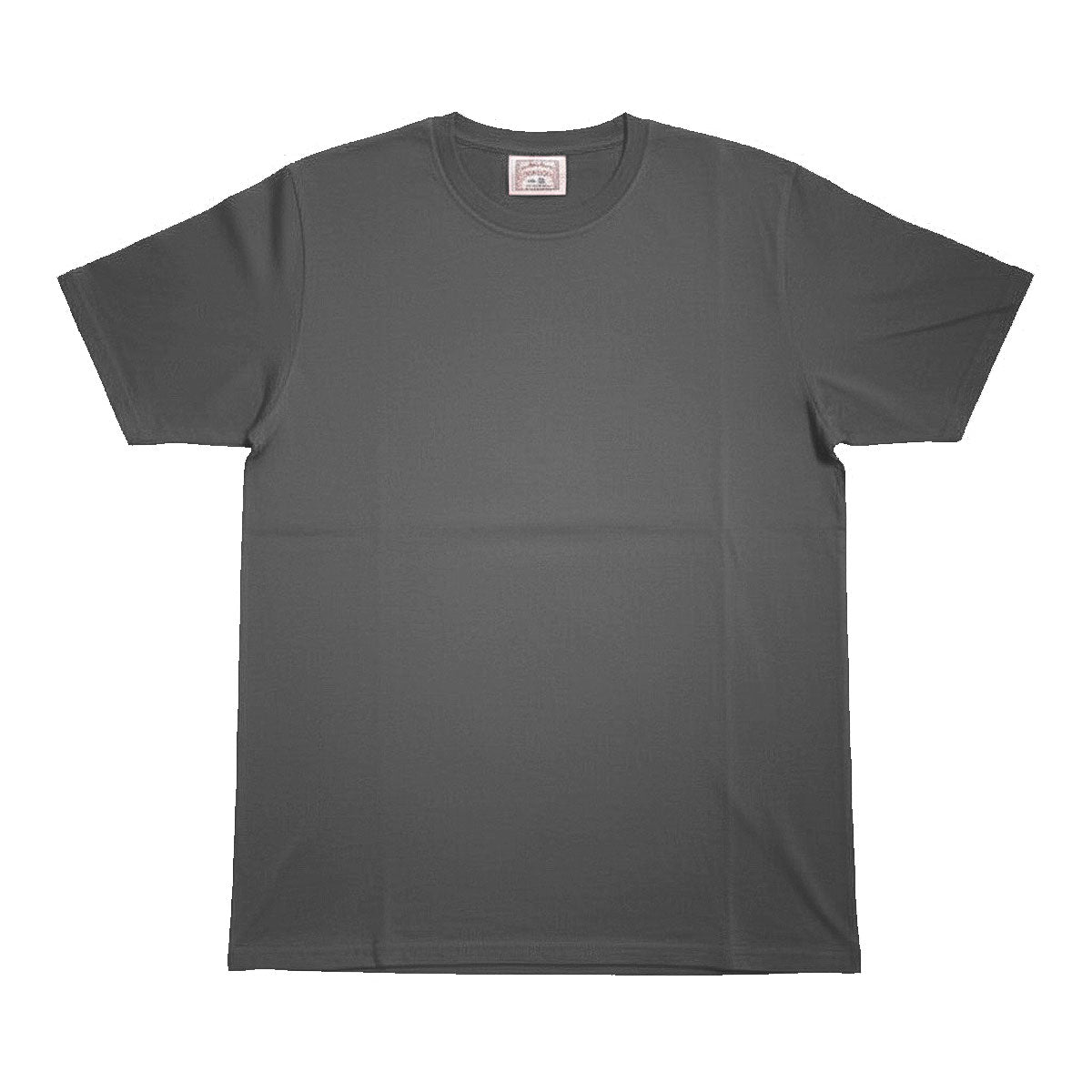 8.4oz TEXAS MADE "HEAVY ORGANIC" Crew Neck Slate Grey