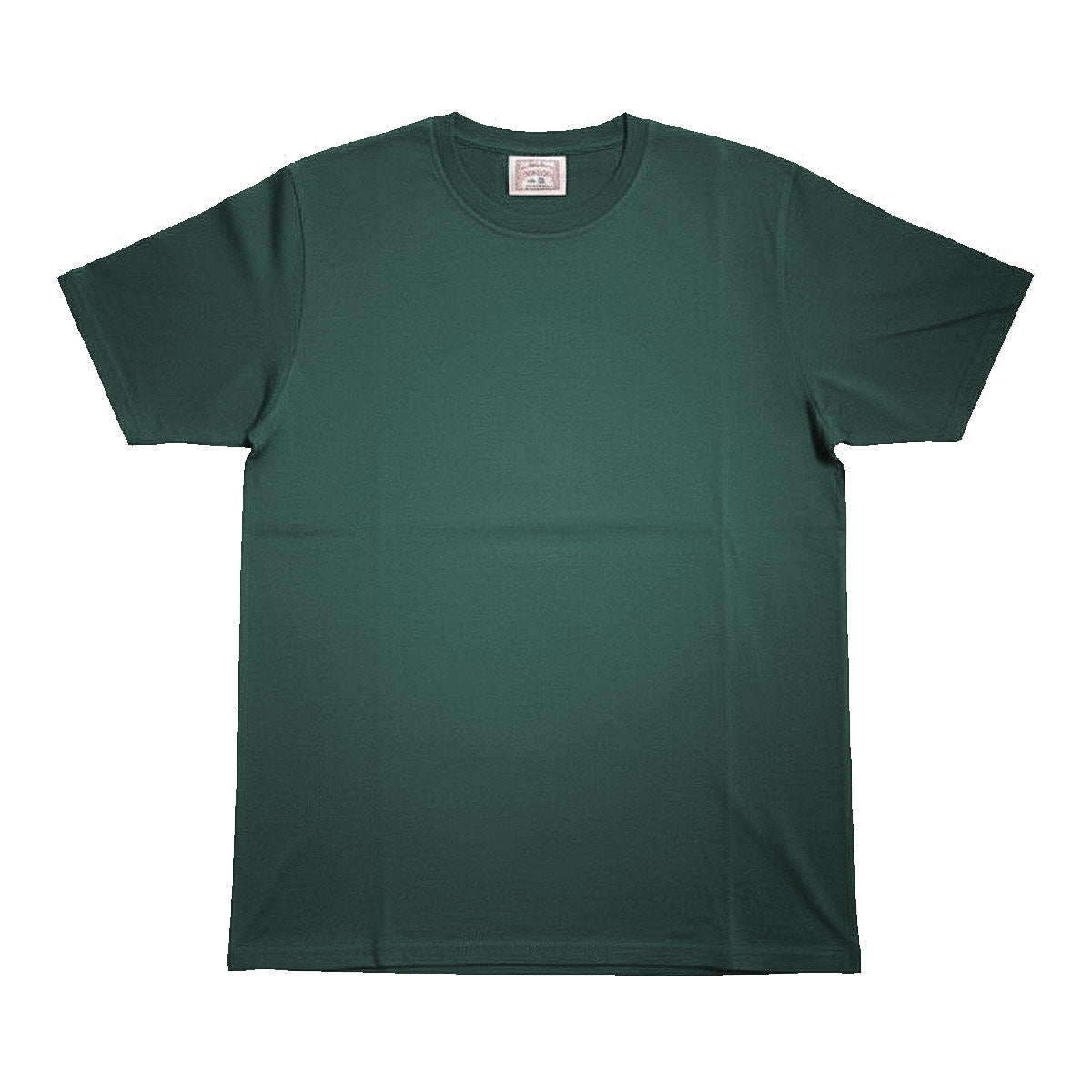 8.4oz TEXAS MADE "HEAVY ORGANIC" Crew Neck Kelly Green