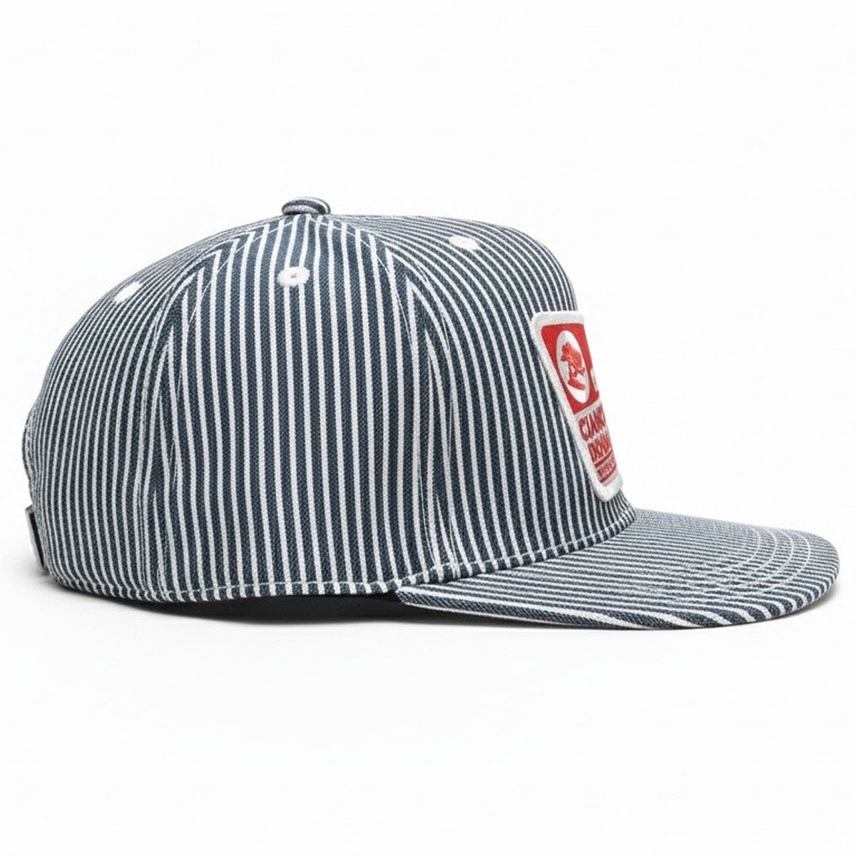 #HIC 10oz MV Mills Hickory Snapback Retro Sign Patch HAT-Mid Crown