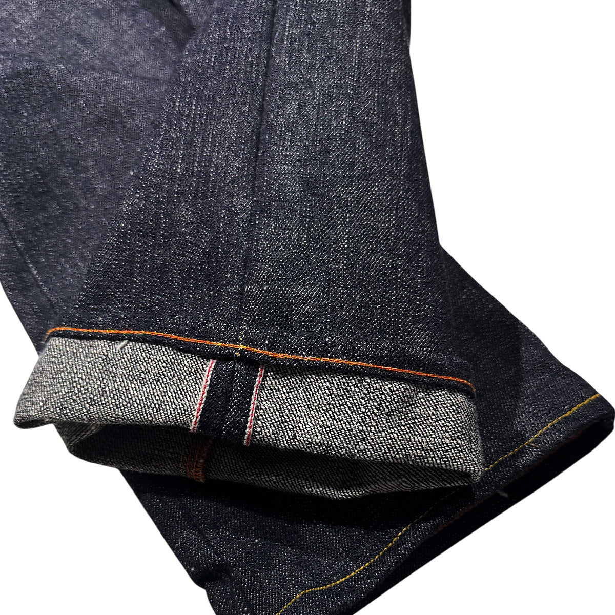 #0505 18oz Japanese INDIGO 'Secret Denim" Selvedge 5 Pocket Version