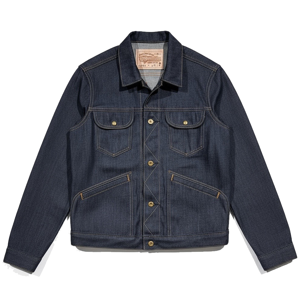 #901 13.5oz Cone Mills Selvage Denim Britton-Mason Farm Jacket