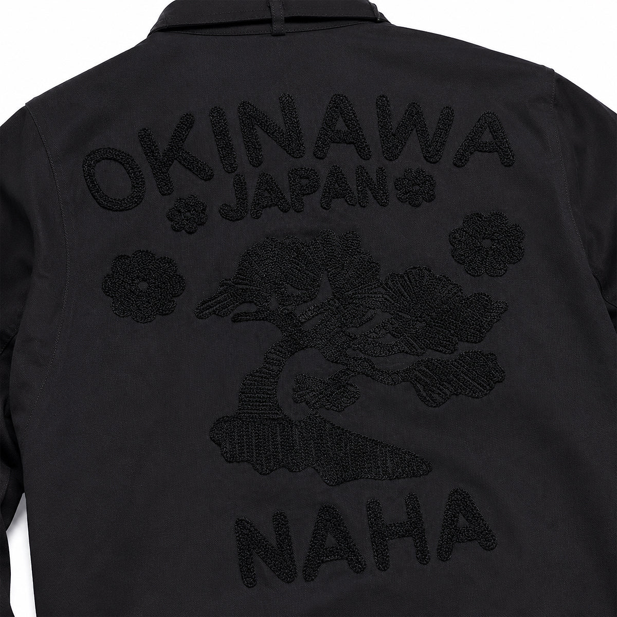 10oz Japanese Supima Cotton MO Jacket Black [Slim Fit]