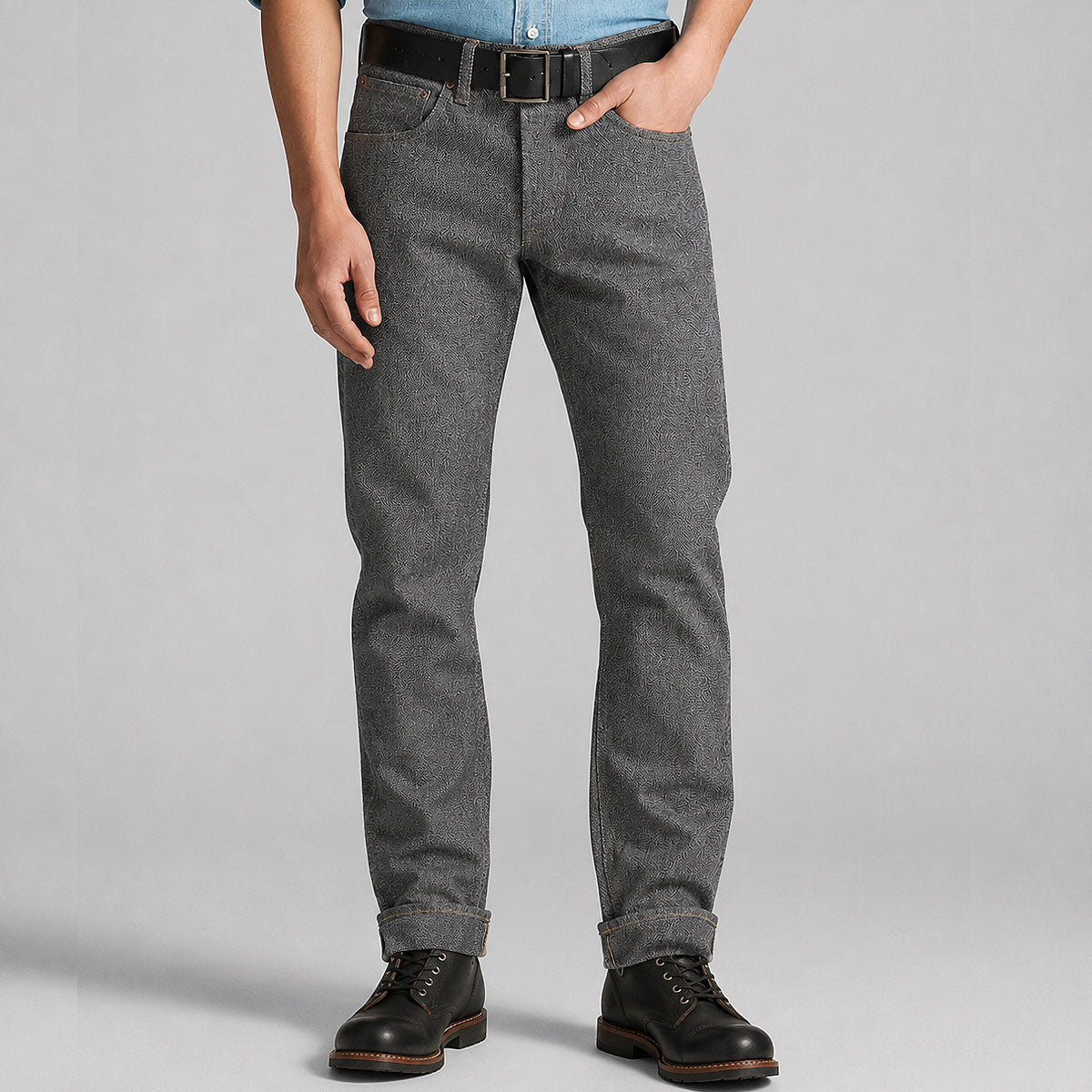 #N003 13oz Indigo Cone Mills Selvedge Duck Canvas