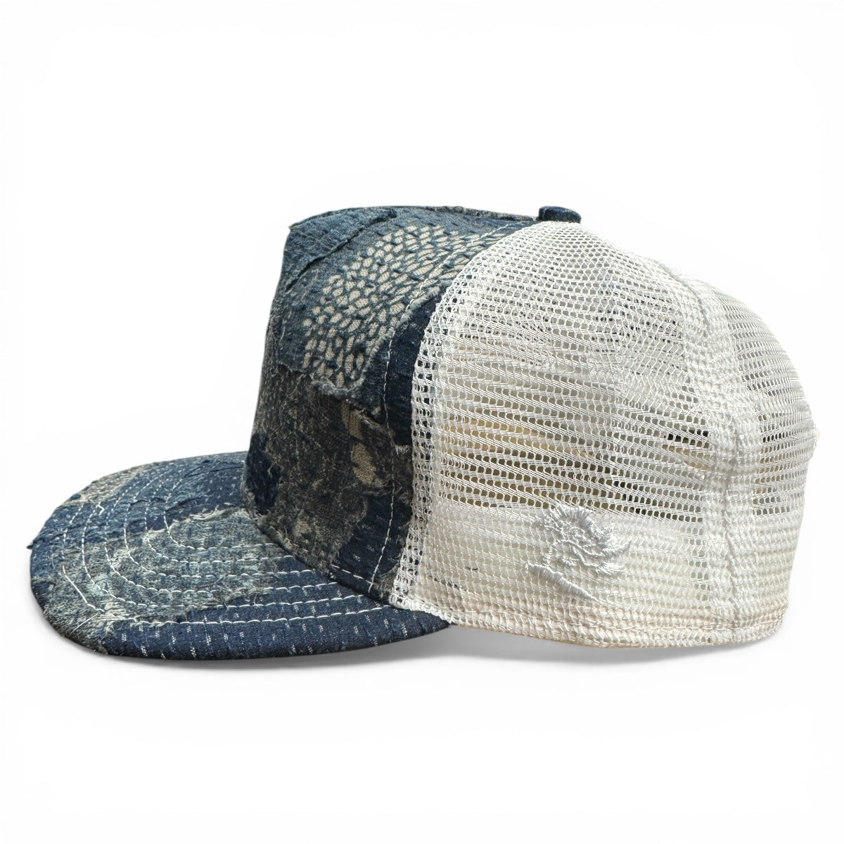 #B0ROIND Japanese Boro HAT 5 Panel- Mid Crown
