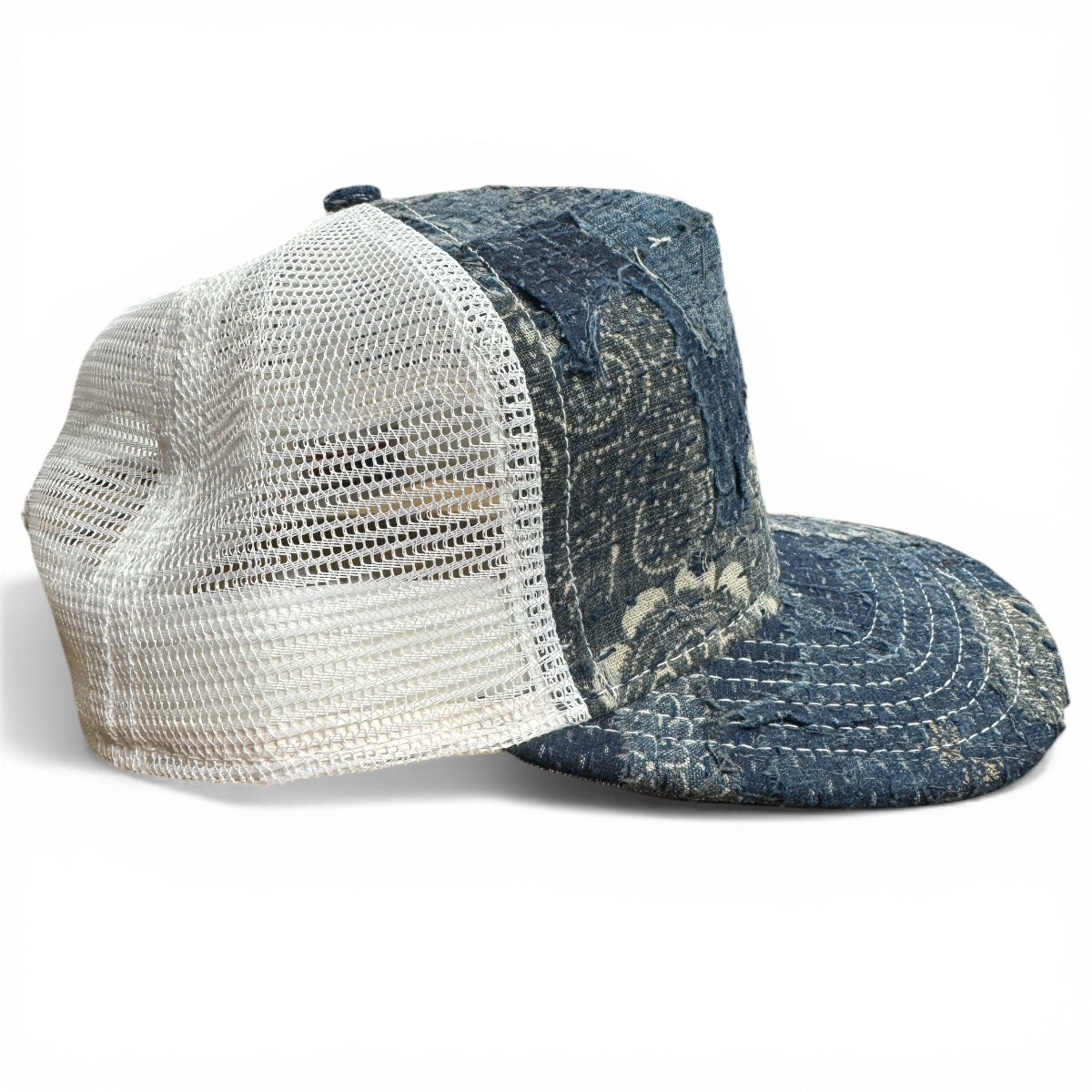 #B0ROIND Japanese Boro HAT 5 Panel- Mid Crown