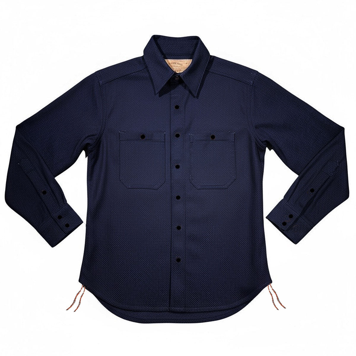#SA 14oz Japanese Sashiko-Indigo Work Shirt
