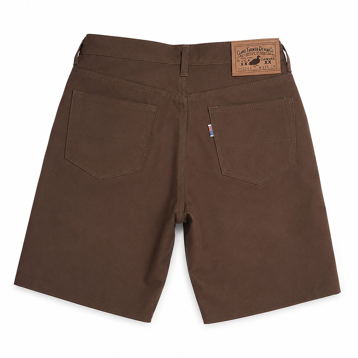 OPSTK #133 12oz Duck Canvas Timber BROWN 5 Pocket Short [905 Regular Fit]
