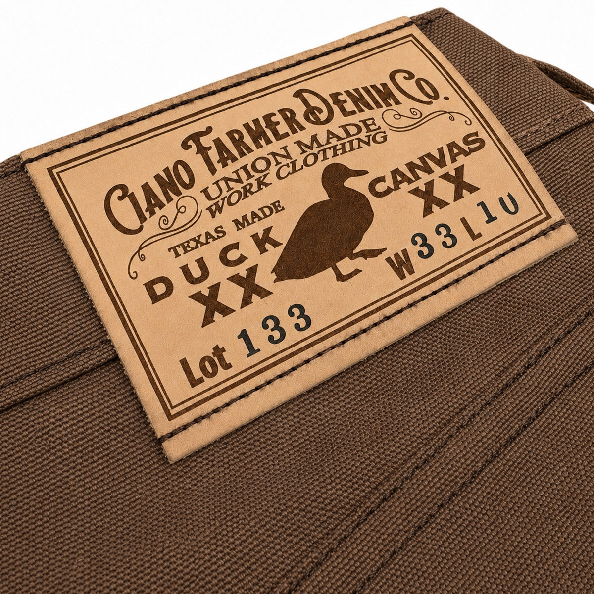 OPSTK #133 12oz Duck Canvas Timber BROWN 5 Pocket Short [905 Regular Fit]
