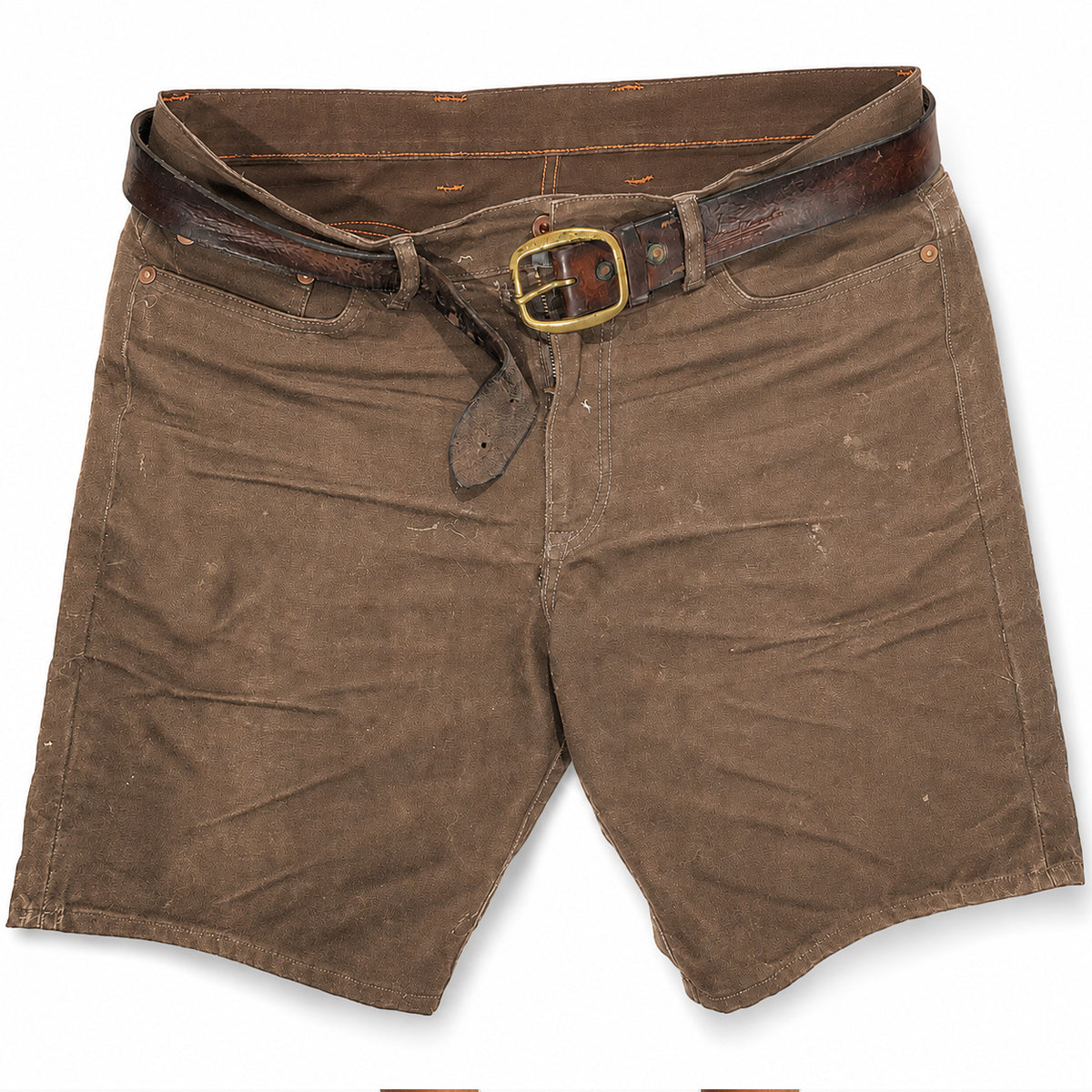 OPSTK #133 12oz Duck Canvas Timber BROWN 5 Pocket Short [905 Regular Fit]