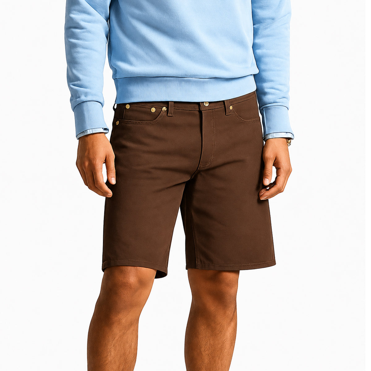 OPSTK #133 12oz Duck Canvas Timber BROWN 5 Pocket Short [905 Regular Fit]