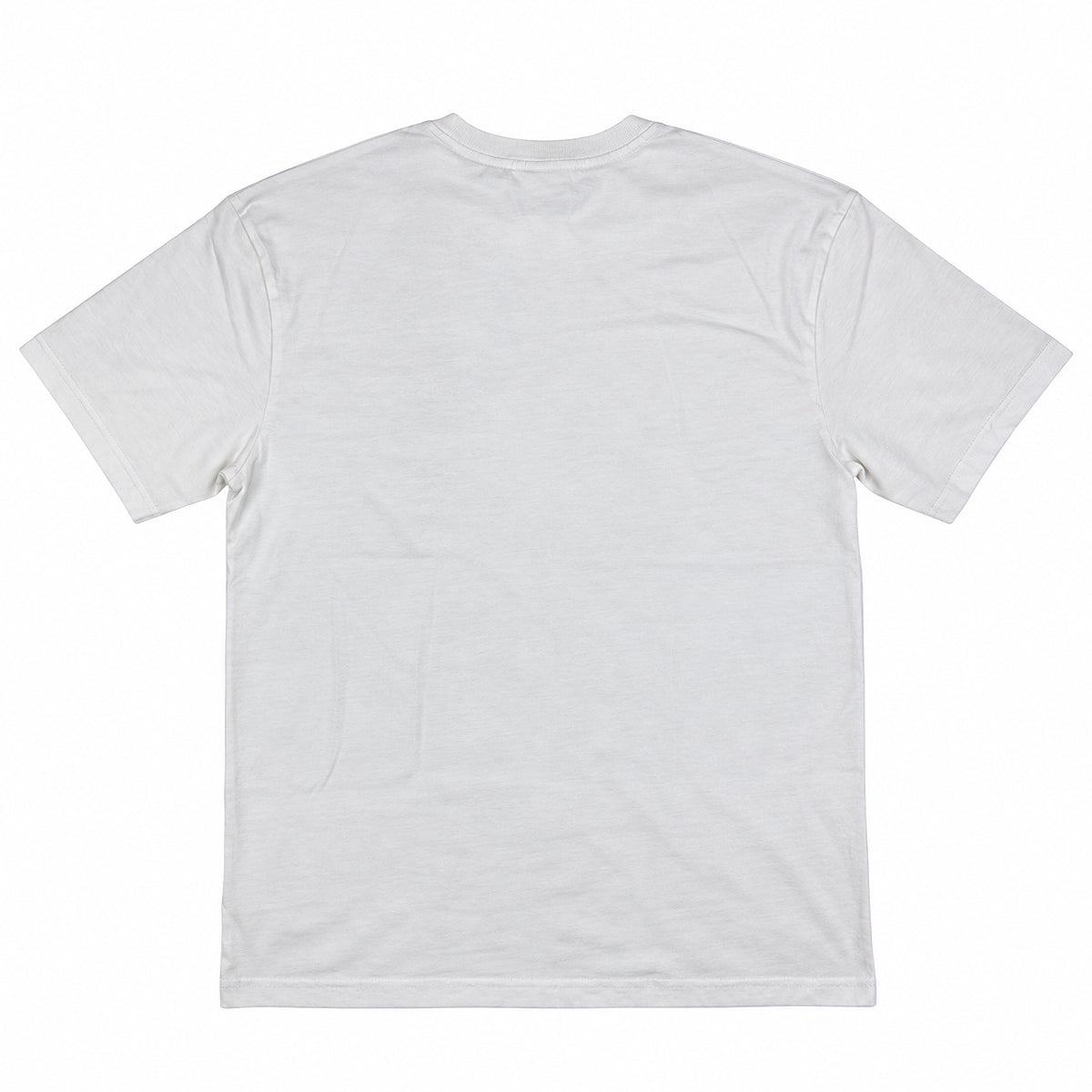 6oz Texas SUPIMA® Cotton Crew Neck White Sakiori patchwork pocket