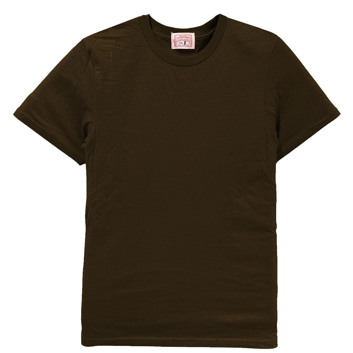 4.4oz TEXAS MADE Crew Neck Brown
