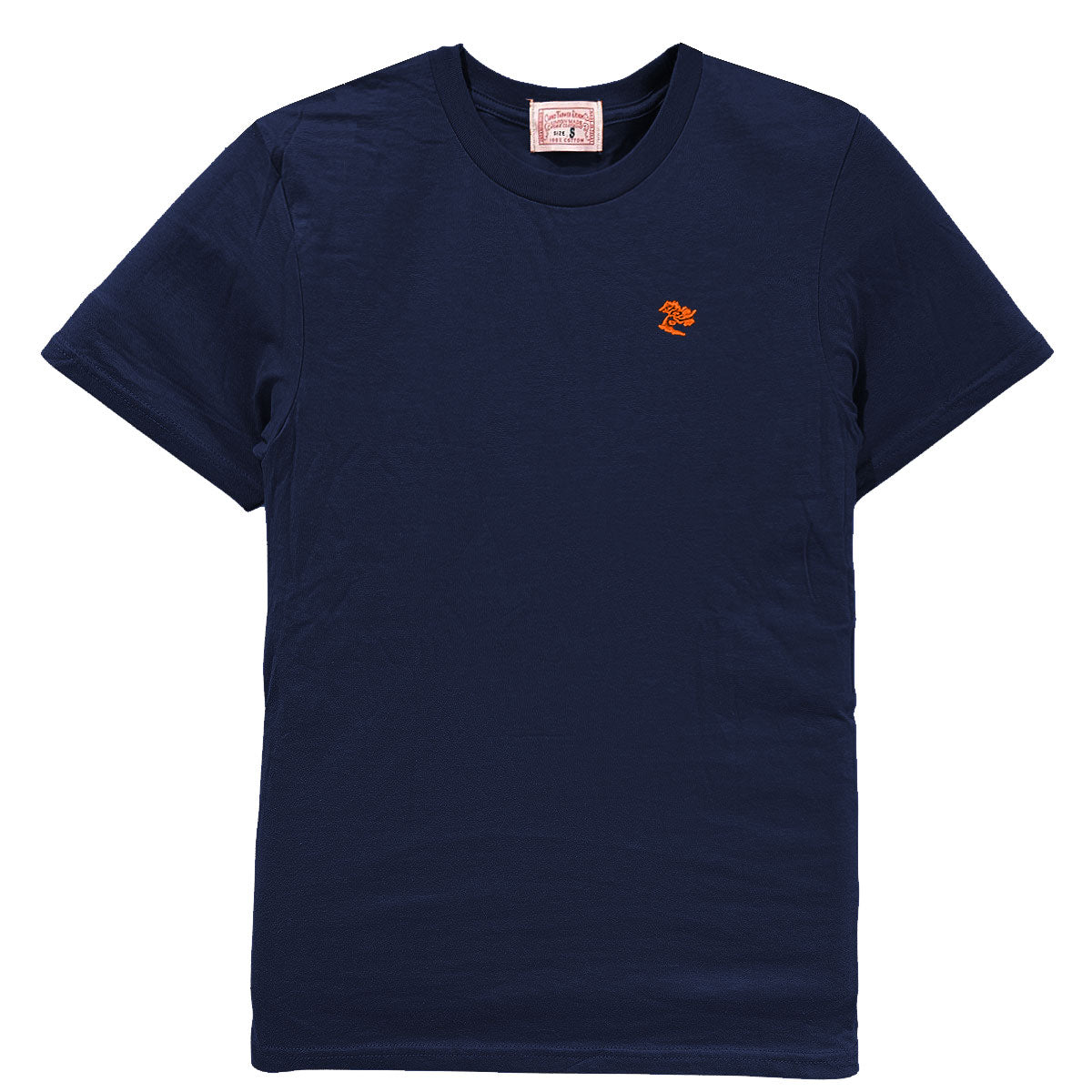 4.4oz TEXAS MADE Navy Crew Neck Embroidery