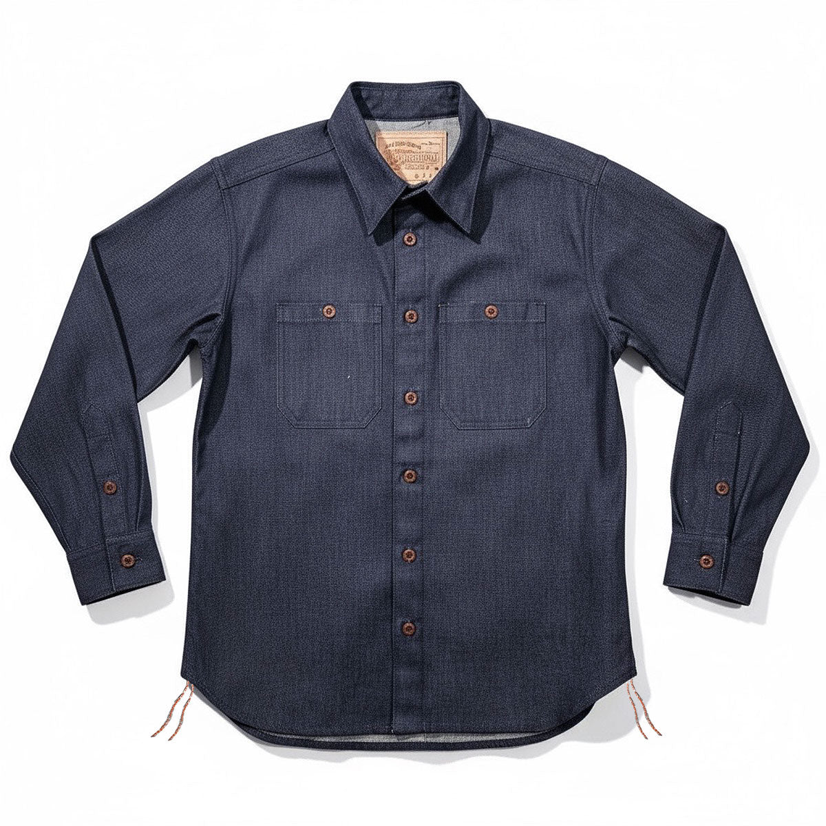 #TEX 13.5oz TEXAS DENIM Red Selvage Work Shirt (OPSTK)