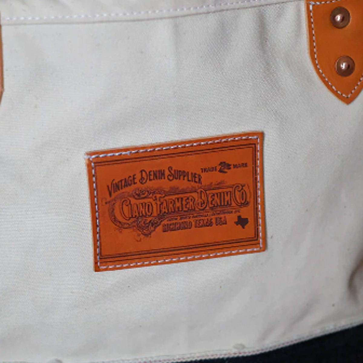 The Extra Large Farm Canvas/Denim Tote Bag