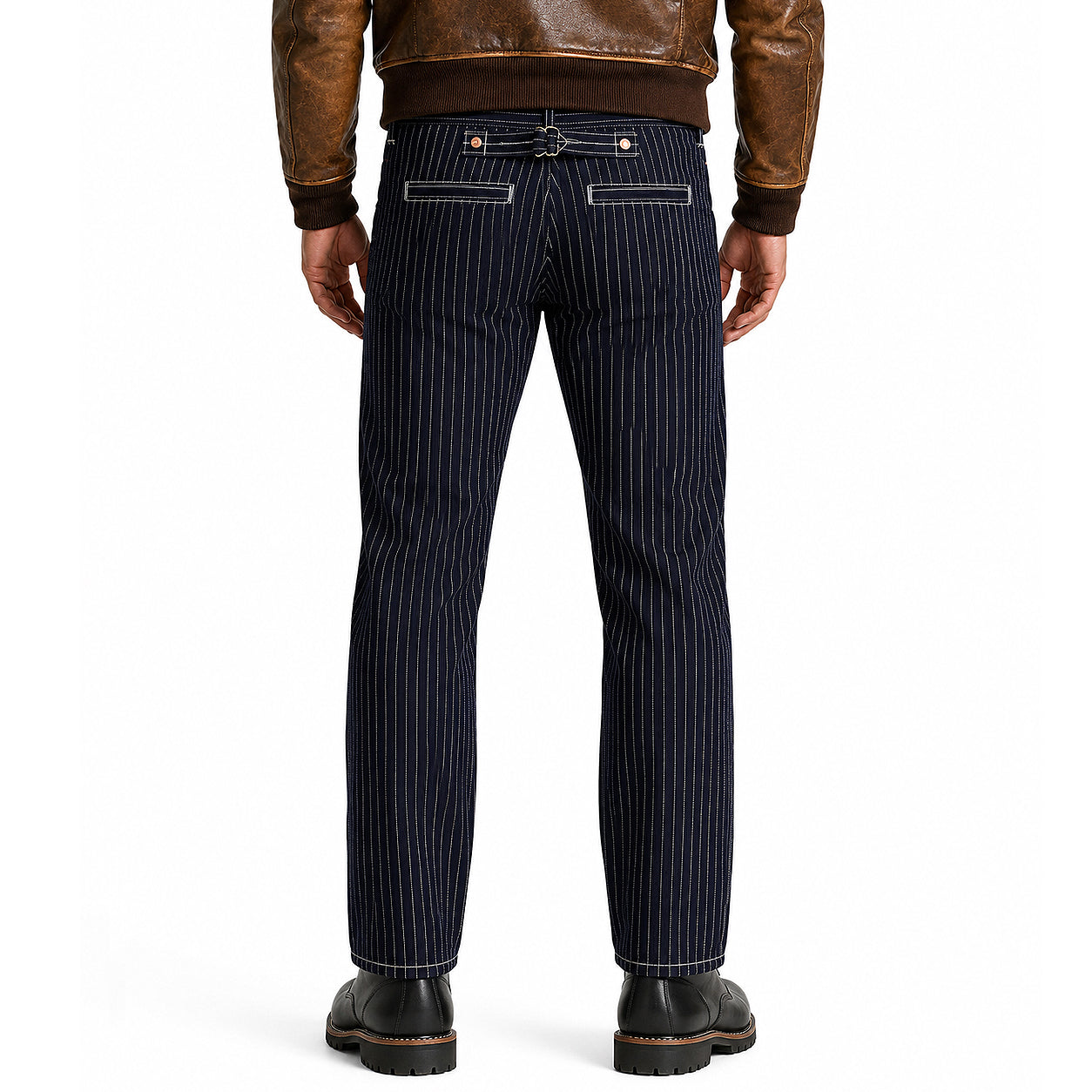 #3192 13.5oz Japanese Indigo/Indigo WABASH White Selvedge Chino