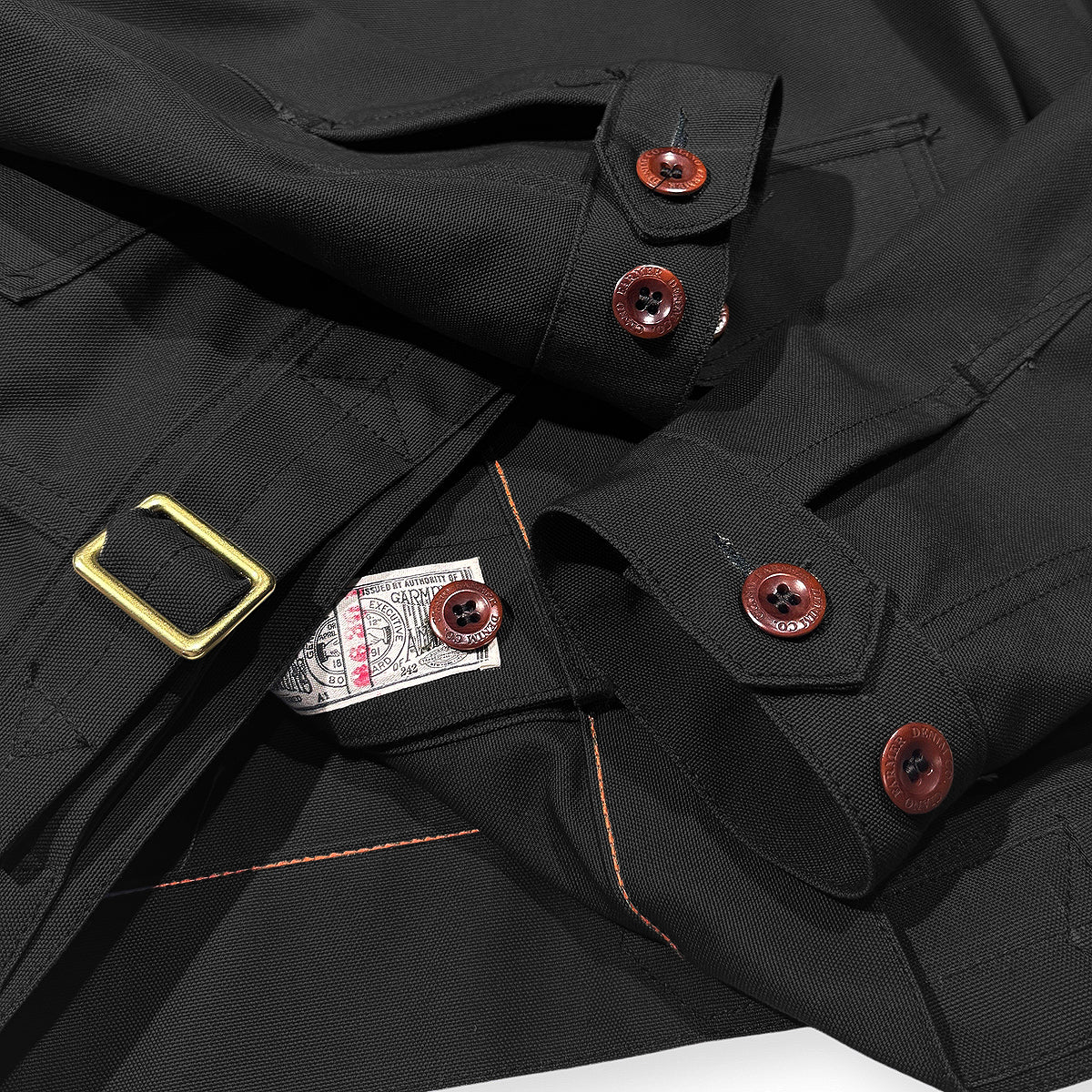 #133 12oz Duck Canvas 1930's Modify Cossack Jacket