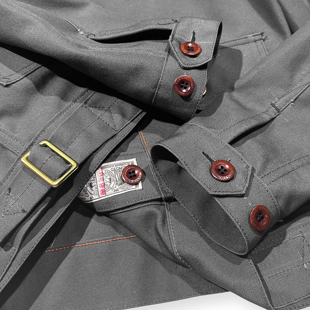 #133 12oz Duck Canvas 1930's Modify Cossack Jacket