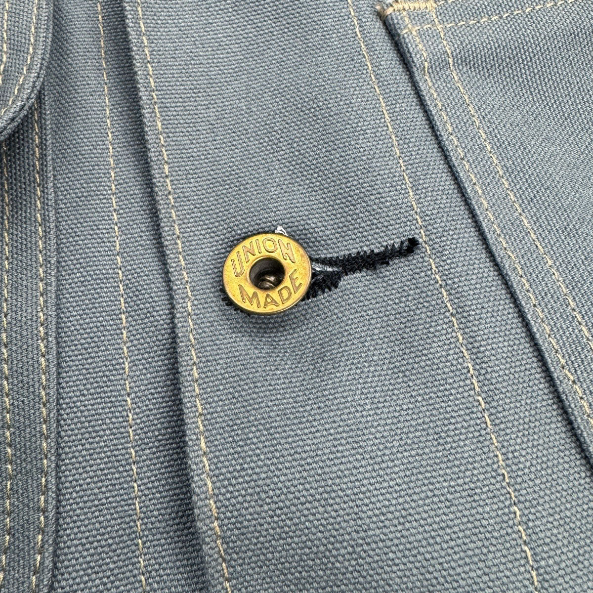 OPSTK #133 12oz Duck Canvas "Hamby" Vest Seagrass "Slim Fit"
