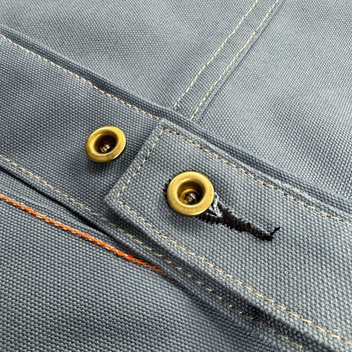 OPSTK #133 12oz Duck Canvas "Hamby" Vest Seagrass "Slim Fit"