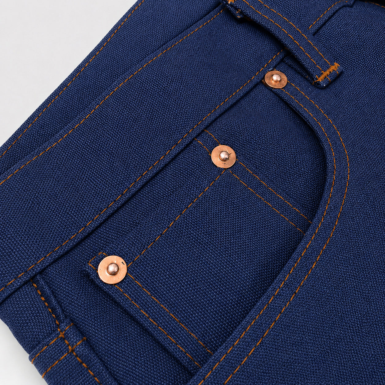 18oz Duck Canvas Navy Vintage Selvedge