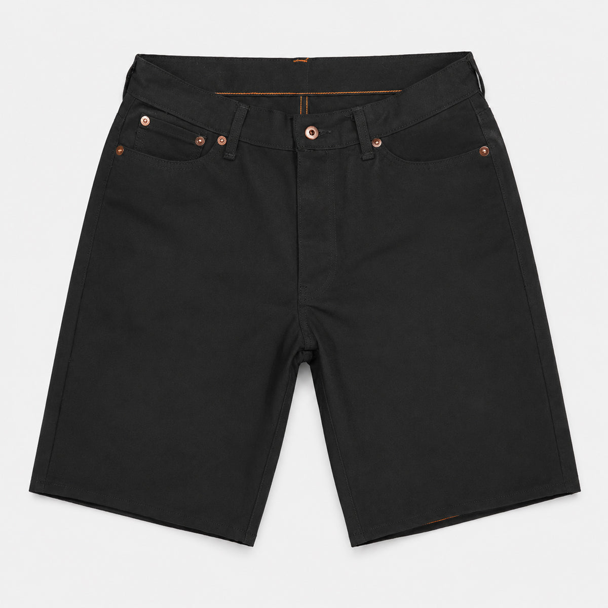 OPSTK #133 12oz Duck Canvas BLACK 5 Pocket Short [905 Regular Fit]